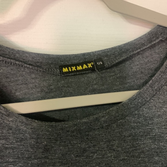 Long sleeve grey shirt with button details - Picture 3 of 3